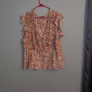 Shein curve blouse